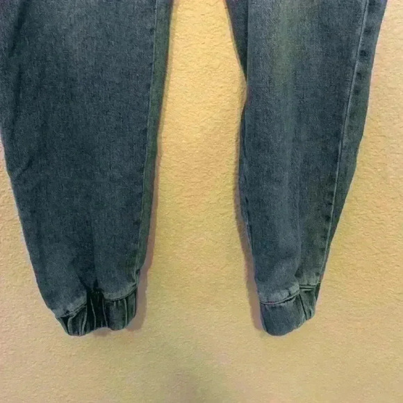 Sws Denin high rise jogger sz XL cargo medium wash high waisted streetwear comfy - Picture 4 of 10